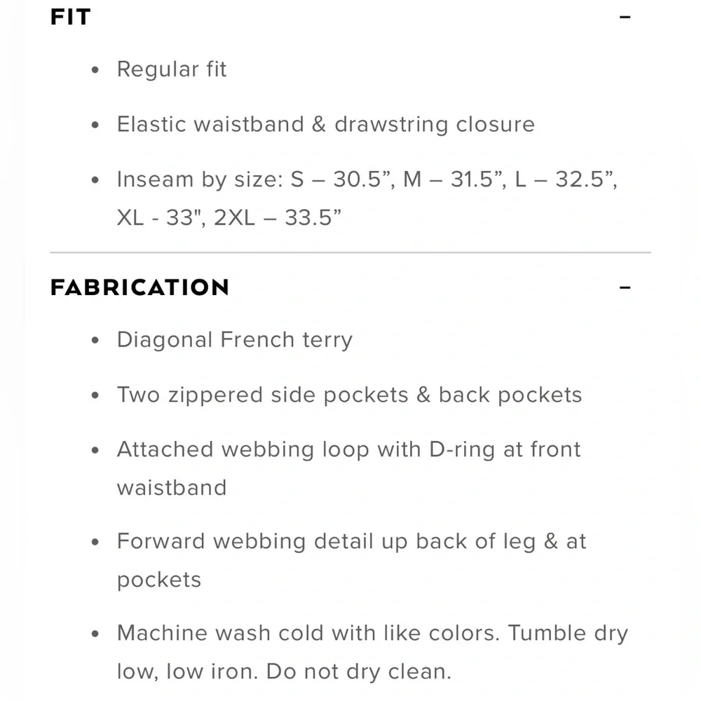 NWT Alo Yoga Nomadic Sweatpants in Black Front & Back Pockets Size S - Picture 16 of 16